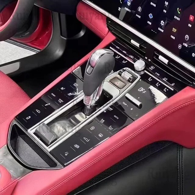 For  2010-2016 Panamera 970 Car Modification Central Control Panel Upgrade Shift Knob Shift Button